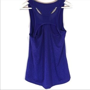 Calia Racerback Active Sport Mesh Lace Tank Top S